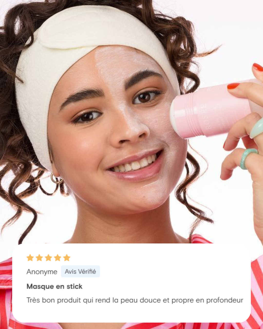 Masque Régénérant en Stick à l’Argile Blanche
